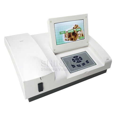 Полуавтоматический биохимический анализатор - BS-600V - Shinova Medical Co., Ltd - ветеринарный / настольный