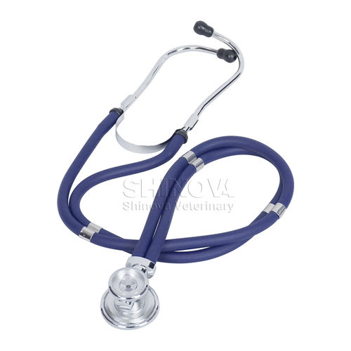 Ветеринарный стетоскоп - VS-100 - Shinova Medical Co., Ltd - двусторонний / из нержавеющей стали