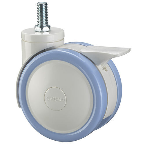 Ролик для медицинских приборов - 1M-WP21-02-100-273 - Zhongshan Xiangrong Caster Manufacturing Co.,Ltd - из полиуретана