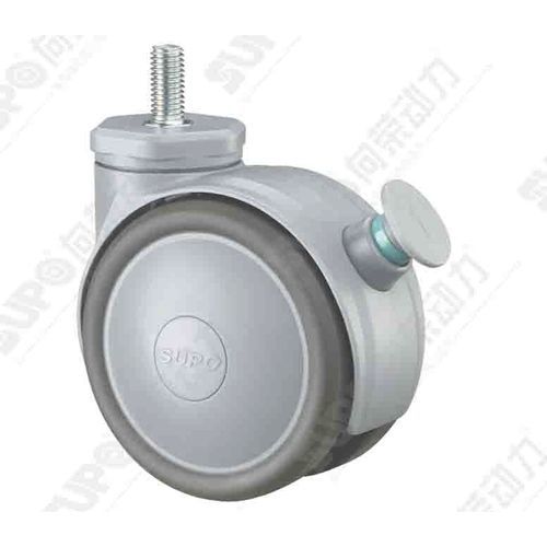 Ролик для медицинских приборов - 1M-HP22-02D-125-312 - Zhongshan Xiangrong Caster Manufacturing Co.,Ltd - из полиуретана