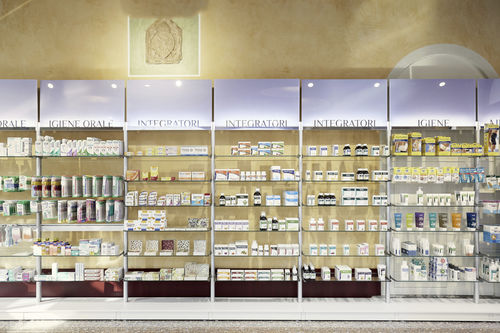 Настенная витрина - IO - Farmacia Italiana - с регулируемой высотой