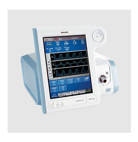 Клинический аппарат ИВЛ - V60 Plus - Philips - электронный / транспортный / CPAP