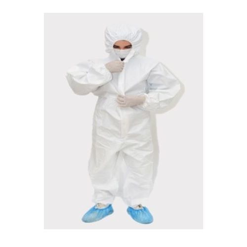 Защитный комбинезон унисекс - Health Production Products - для одноразового применения / нетканая / белая