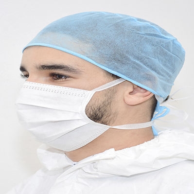 Прилегающая медицинская шапочка - Health Production Products - из полипропилена / нетканая