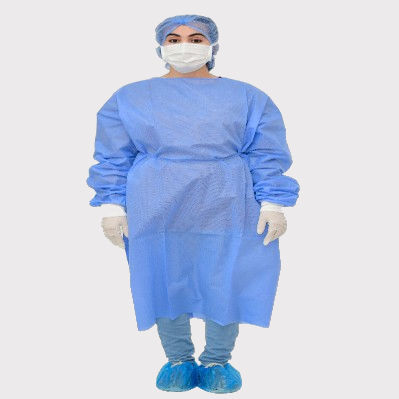 Хирургический халат унисекс - Health Production Products - синий