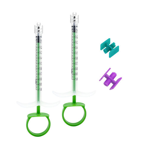 Шприц для дозирования - KDL-aesp(pull ring) - Nanchang Kindly Meditech - для анестезии / 1 мл / из поликарбоната