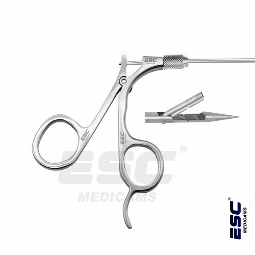Зажим для лапароскопии - ESC Medicams - для наложения швов / заостренный