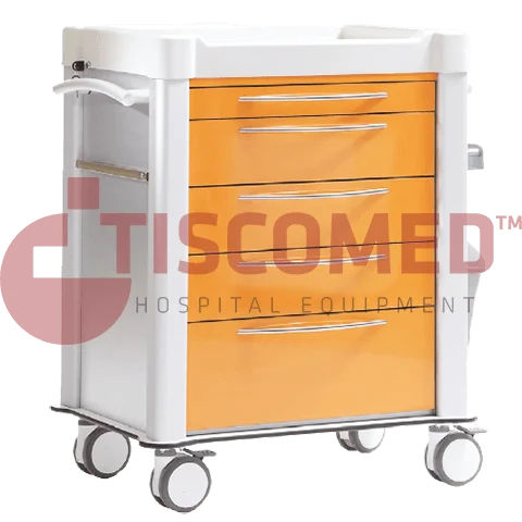 Медицинская тележка - TCDE 1520 - Tiscomed - для больниц / для медикамента / для перевязки