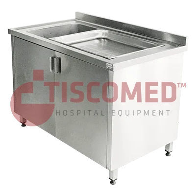 Установка для предварительной очистки для эндоскопов - TINI 4030 - Tiscomed - с кухонной раковиной