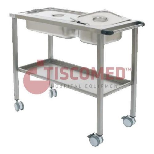 Тележка для хирургических приборов - TTAC 3370 - Tiscomed - транспортная / для хранения / из нержавеющей стали