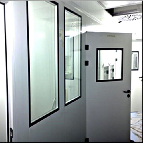 Дверь для чистых помещений - DL3 - MayAir Manufacturing (M) Sdn Bhd - для фармацевтической промышленности / створчатая / из нержавеющей стали