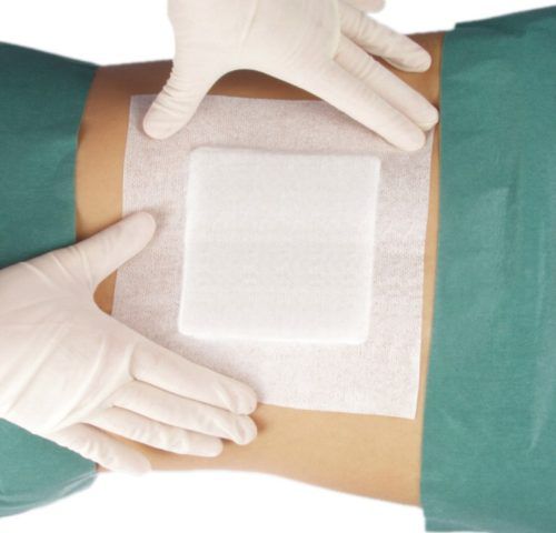 Повязка для защиты кожи из силикона - Plastofix - Matopat - нетканая / гипоаллергенная