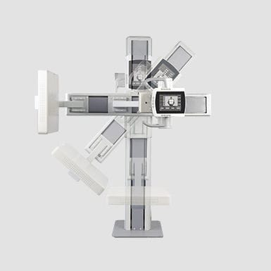 Цифровой рентгенографическая система - 6600E - Shenzhen Lanmage Medical Technology - для многофункциональной радиографии / с передвижным столом / с поворотной стойкой для рентген-трубок