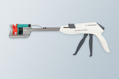 Изогнутый хирургический степлер - CCSA40G - Golden Stapler Surgical - для анастомоза желудочно-кишечного тракта / для общей хирургии / одноразовый