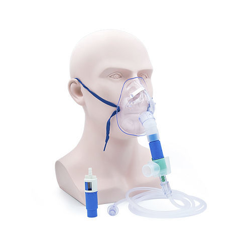 Кислородная маска для взрослых - EM01-50 series - Excellentcare Medical - с регулируемой концентрацией / трубка Вентури / прозрачная
