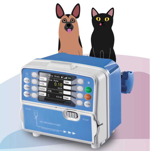 Ветеринарный инфузионный насос - HK-100VET - Shenzhen Hawk Medical Instrument - толчковый / для животных / программируемый
