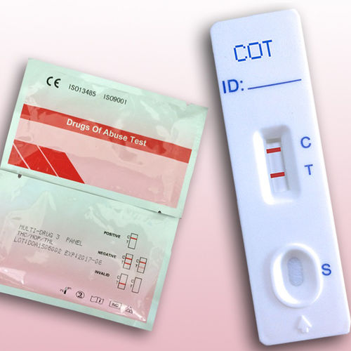 Экспресс-тест для определения лекарственных веществ - DCT-102 - HWTAi - на котинин / для кокаина / для мочи