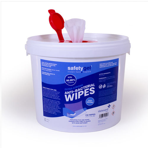 Очищающие салфетки для полов и поверхностей - SafetyGel - Datesand Group - 50 штук