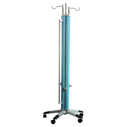 Стойка для сыворотки на роликах - Jiangsu Bairun Medical Technology - 4 крюка / амагнитная / из нержавеющей стали