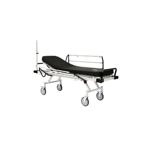 Транспортная тележка-каталка - PRONTO GAMMA - HOSPITOOL MEDICAL DEVICES INC. - ручная / с регулируемой высотой / с регулируемой спинкой