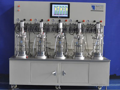 Биореактор для лабораторий - BLBIO-5GC-5-H - KNIK CO.,LTD. - для ферментации микробов / для клеточной культуры / охлаждающий