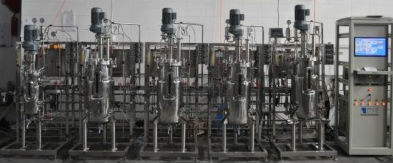 Биореактор батч - BLBIO-15SJ-50SJ-4 - KNIK CO.,LTD. - с подпиткой / для лабораторий / для параллельного синтеза