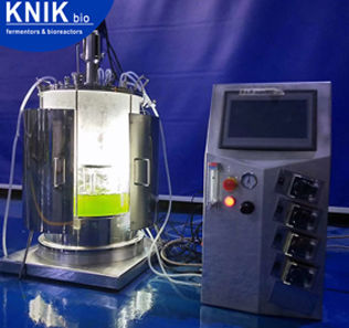 Фотобиореактор для лабораторий - BIO-GCL series - KNIK CO.,LTD. - для ферментации микробов / стерилизуемый в автоклаве