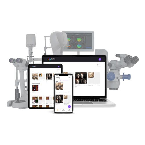 Программное обеспечение для управления данными - MicroREC Connect - Custom Surgical - медицинское / для медицинских снимков / для офтальмологии