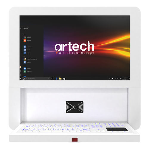 Медицинский ПК Intel® Celeron J1900 - HBPC-421  - ÇİZGİ TEKNOLOJİ ELEKTRONİK TASARIM VE ÜRETİM A.Ş. - для отслеживания данных / для отделения интенсивной терапии / с технологией RFID