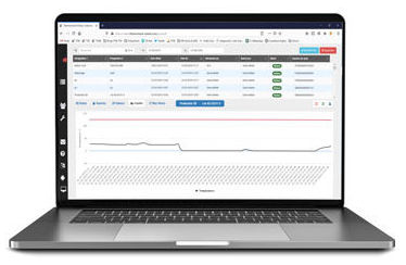Веб-приложение для регистратора температуры - Thermotrack Online - PROGES PLUS - для управления / для обмена информацией / для архивирования