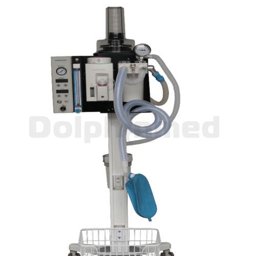 Ветеринарная установка для анестезии для небольших животных - DA1200V3 - Shandong Dolphinmed Technology - на тележке
