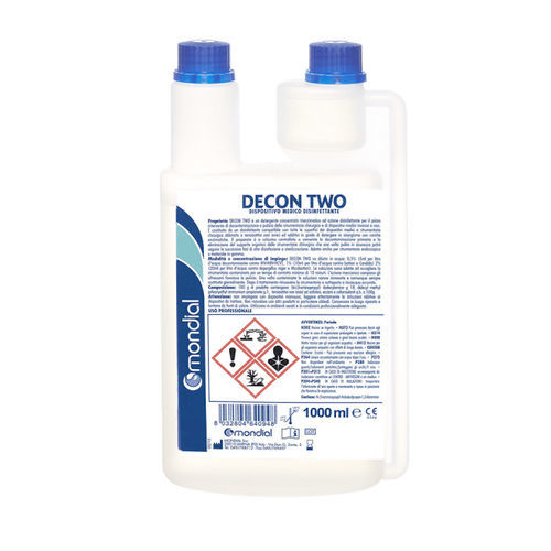 Моющее средство жидкость - DECON TWO - Mondial - 1000 мл / фермент / для хирургических инструментов