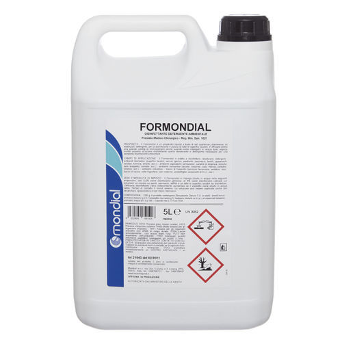 Моющее средство дезинфицирующее средство - FORMONDIAL 5000 ML - Mondial - жидкость / 5000 мл / на основе бензалкония хлорида