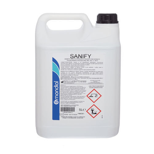 Моющее средство жидкость - SANIFY 5000 ML - Mondial - 5000 мл / на основе аммония / для поверхностей