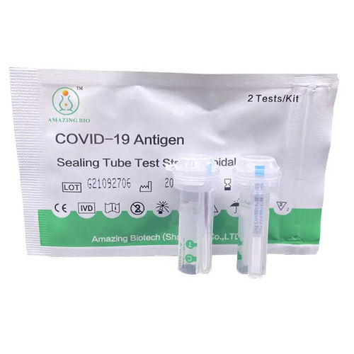 Набор для теста COVID-19 - Amazing Biotech Co., Ltd - гриппа / на антигены / для нуклеокапсидных белков