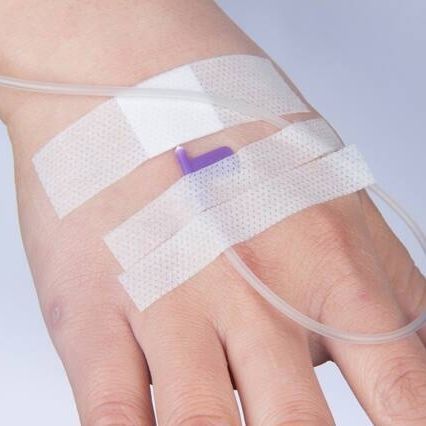 Фиксатор внутривенного катетера - Nanchang Kanghua Health Material Co.,Ltd - рука / клейкий
