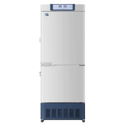 Морозильная камера для лаборатории - HYCD-282 - Haier Biomedical - в виде шкафа / 2 дверцы / с ручной разморозкой