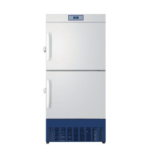 Биомедицинская морозильная камера - DW-30L508 - Haier Biomedical - для лаборатории / вертикальная / 2 дверцы
