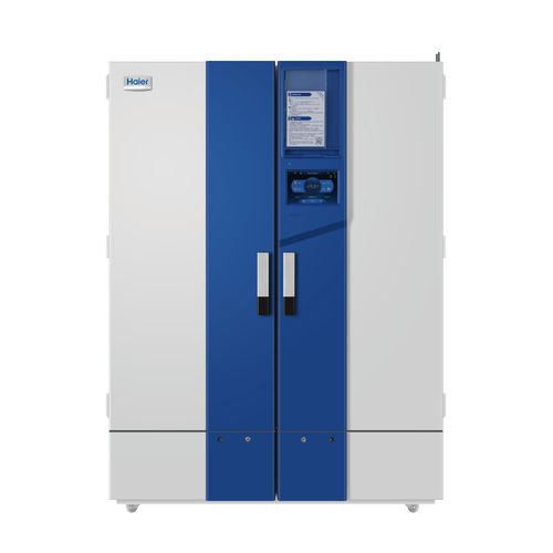 Биомедицинская морозильная камера - DW-30L1280F - Haier Biomedical - для лаборатории / в виде шкафа / 2 дверцы