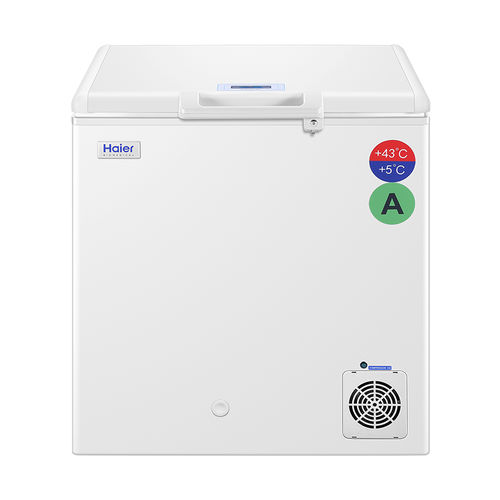 Холодильник для вакцин - HBC series - Haier Biomedical - для обеспечения безопасности / горизонтальный / 1 дверца