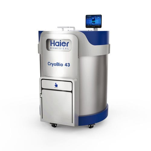 Резервуар для криоконсервации для гистопатологии - CryoBio 43 - Haier Biomedical - для судебной медицины / для биобанков