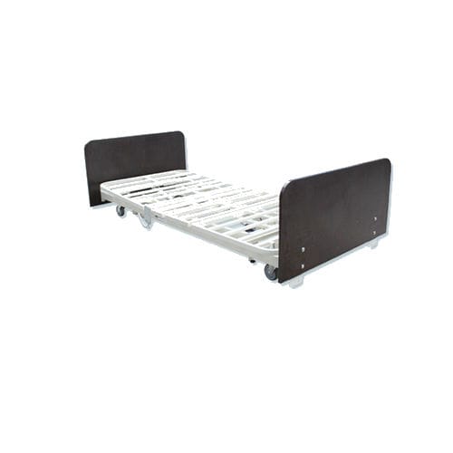 Кровать для обслуживания пациентов на дому - MBE-3CX-F - jia mei medical products co.,ltd - электрическая / с регулируемой высотой / ультранизкая