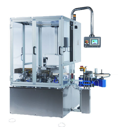 Этикетировочная машина для флакона - ETIFIALE - Albertina Machinery - для лекарств в ампулах / для штрих-кода