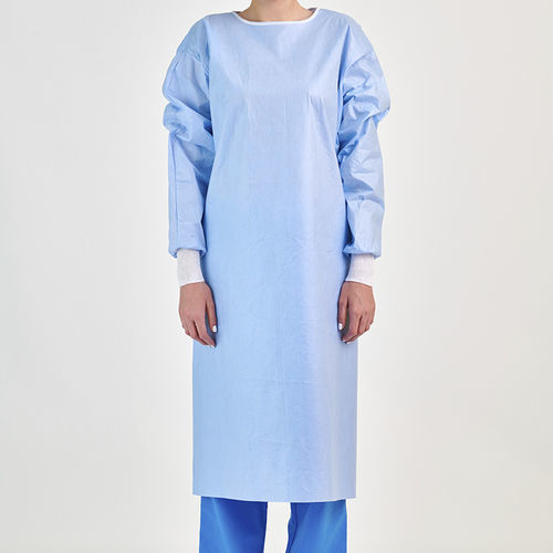 Хирургический халат унисекс - TSG 7390 - MHY-ALM Medical Tekstil - из полиэстера / для одноразового применения / стерильный