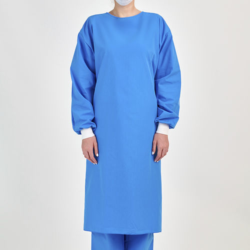 Хирургический халат унисекс - WG 7490 - MHY-ALM Medical Tekstil - из полиэстера / из хлопка / моющийся