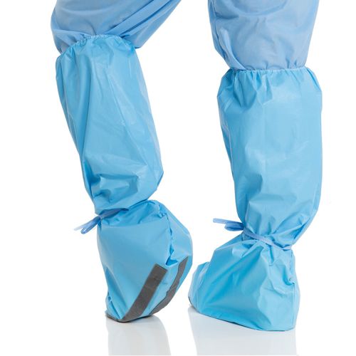 Противоскользящая медицинские высокие бахилы - CSL 7334 - MHY-ALM Medical Tekstil