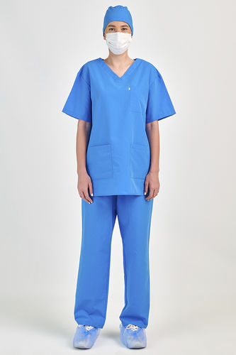 Медицинские брюки и блуза унисекс - WU 7460 - MHY-ALM Medical Tekstil - из полиэстера / из хлопка / дышащий