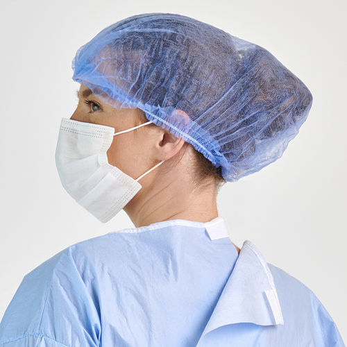 Пышная медицинская шапочка - DB 7430 - MHY-ALM Medical Tekstil - нетканая