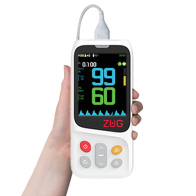 Портативный пульсоксиметр - SatLite Touch - Zug Medical Systems - медицинский / на аккумуляторе / USB