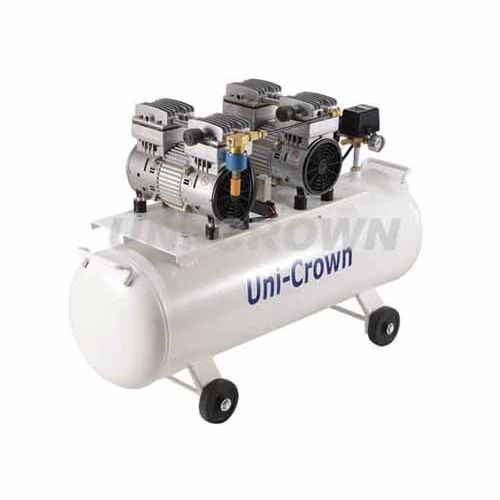 Медицинский компрессор - UN-402PT - UNi-CROWN CO., LTD. - для лабораторий / переносной / 1 установка